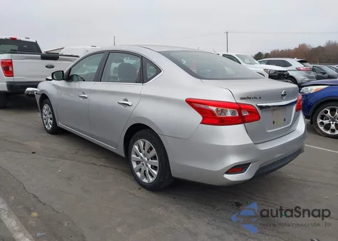 2016 Nissan Sentra S из США, поврежденный, VIN 3N1AB7AP5GY224502